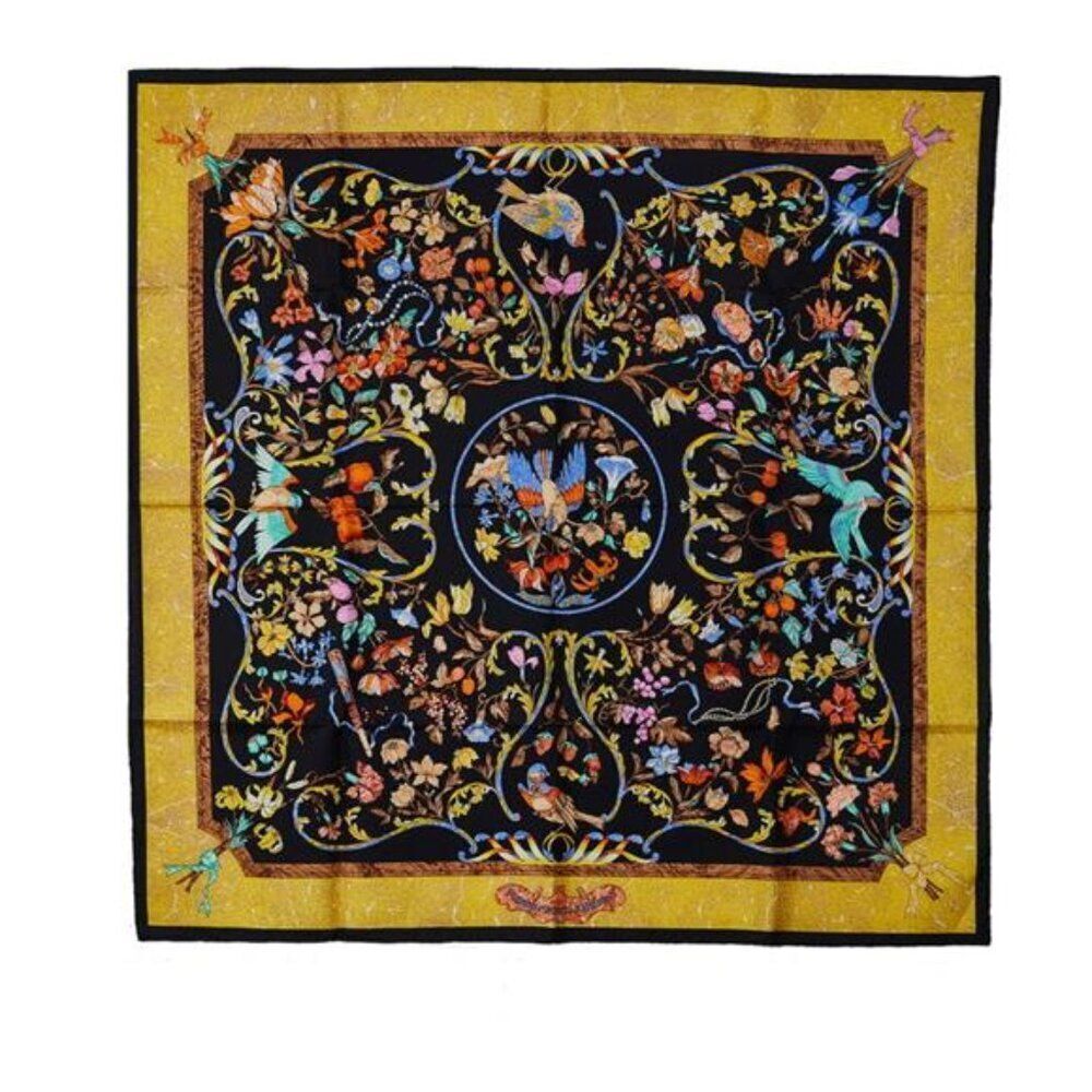 Hermes Pierres D'Orient Et D'Occident Silk Scarf